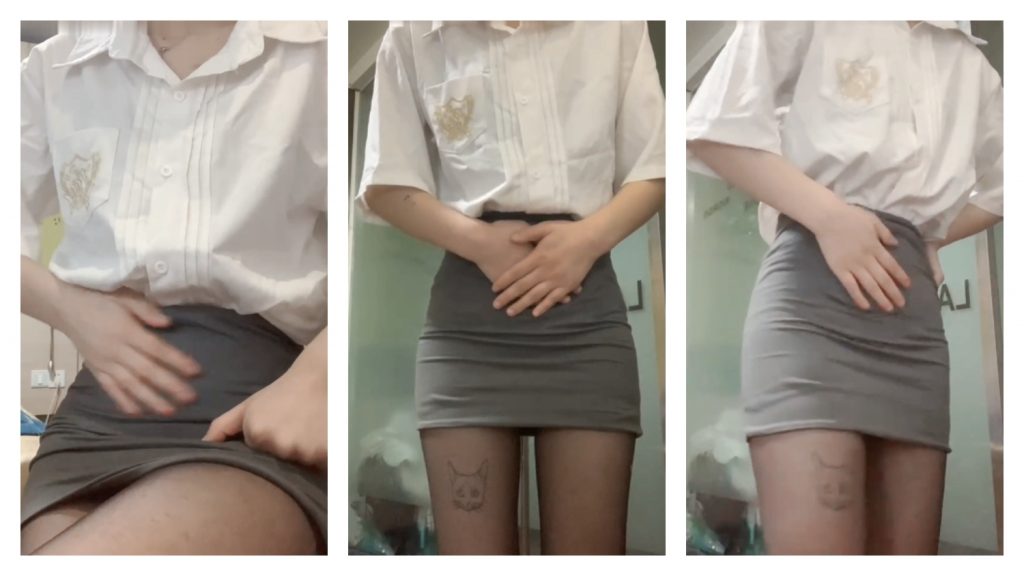 入腹黑丝职业装老师