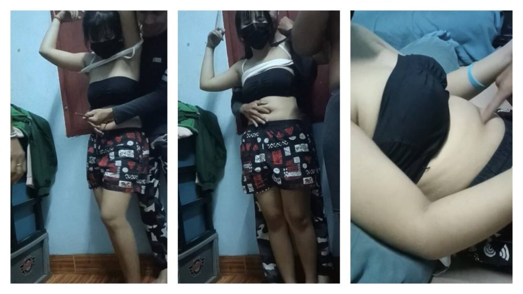 东南亚吊绑重打肚子捅肚脐（两男一女）