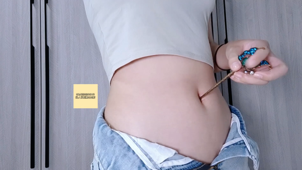 私人定制-竖状肚脐勒紧捅肚脐