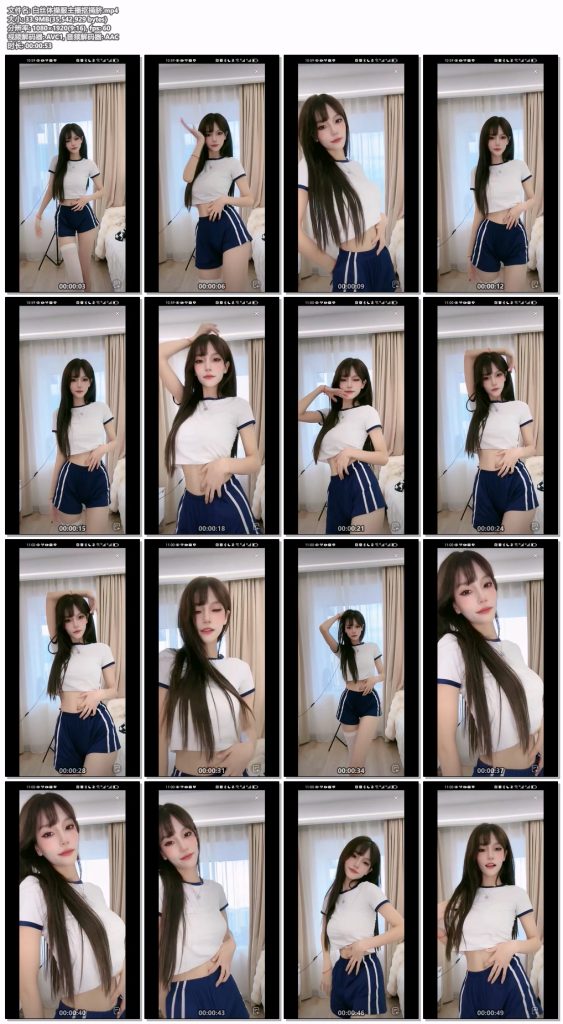 JK，白丝，体操主播抠脐3部