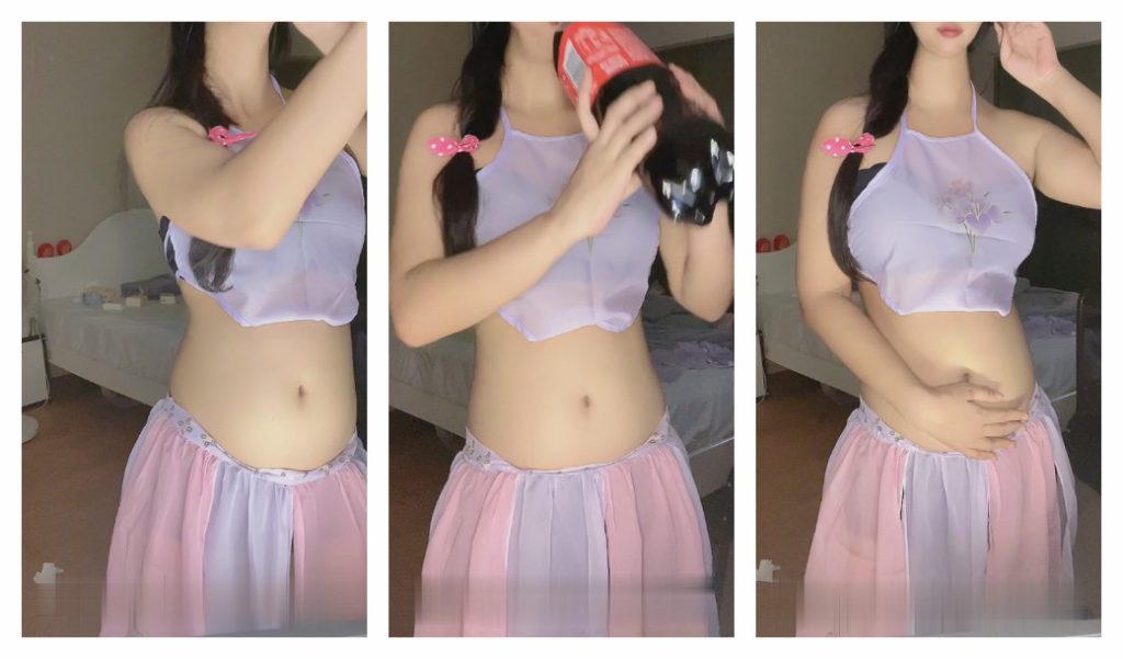 茜茜被入腹强灌