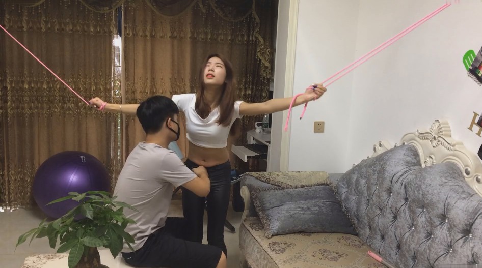 A3腹部-AA皮裤重击小腹