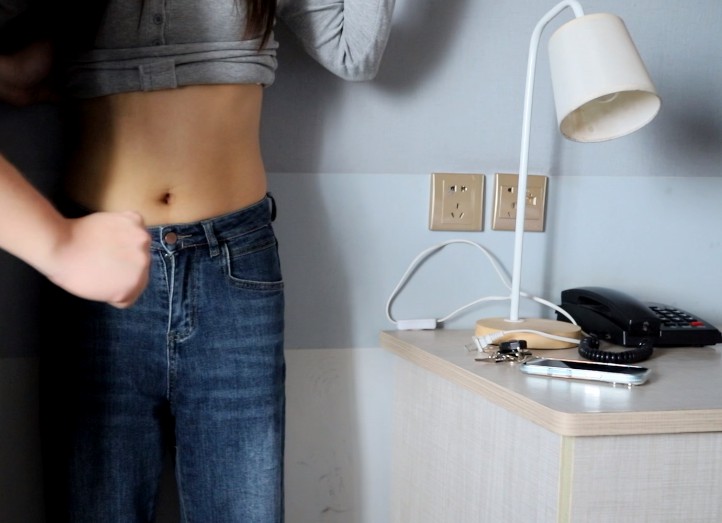 宾馆重击实践牛仔裤女友