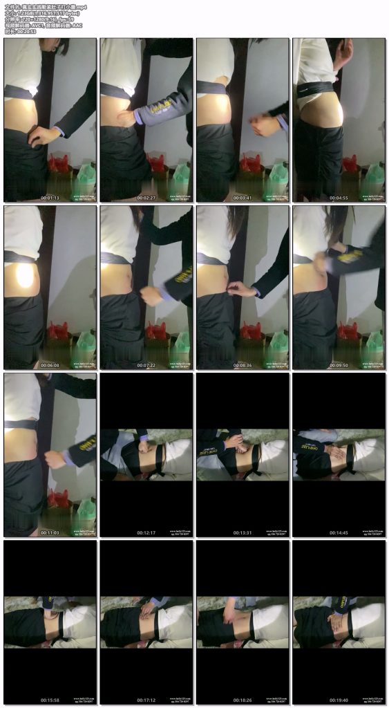 真实实践勒紧肚子打小腹